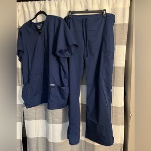 Cherokee navy blue scrubs women’s size 2X